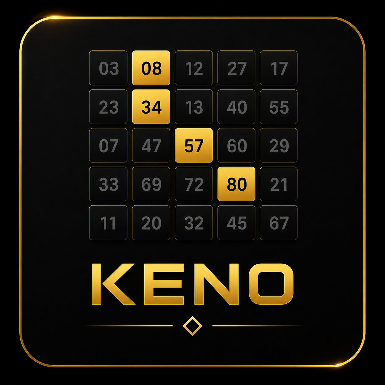 Keno — play now